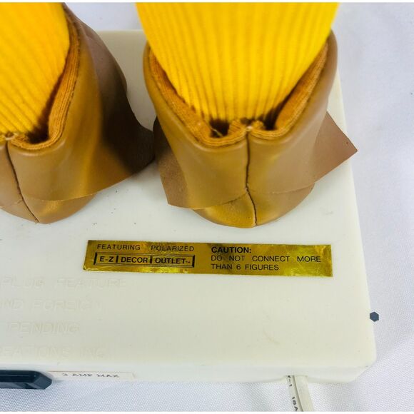 Vintage 1994 Animated Electric Telco MOTION-ette Christmas Elf Helper - Picture 9 of 11